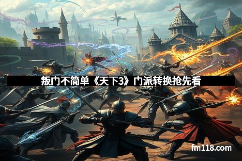 叛门不简单《天下3》门派转换抢先看